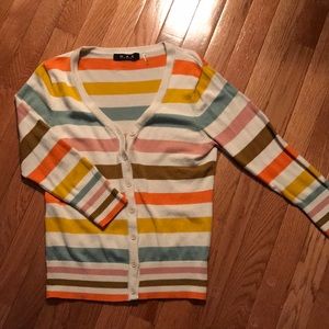 Modcloth Rainbow Cardigan